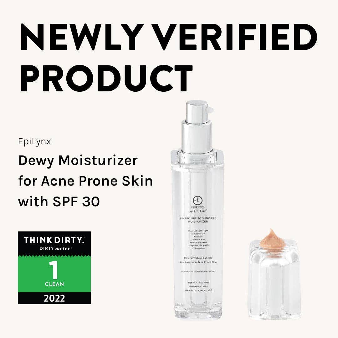 Tinted, Dewy Moisturizer for Sensitive Skin & Suncare with S