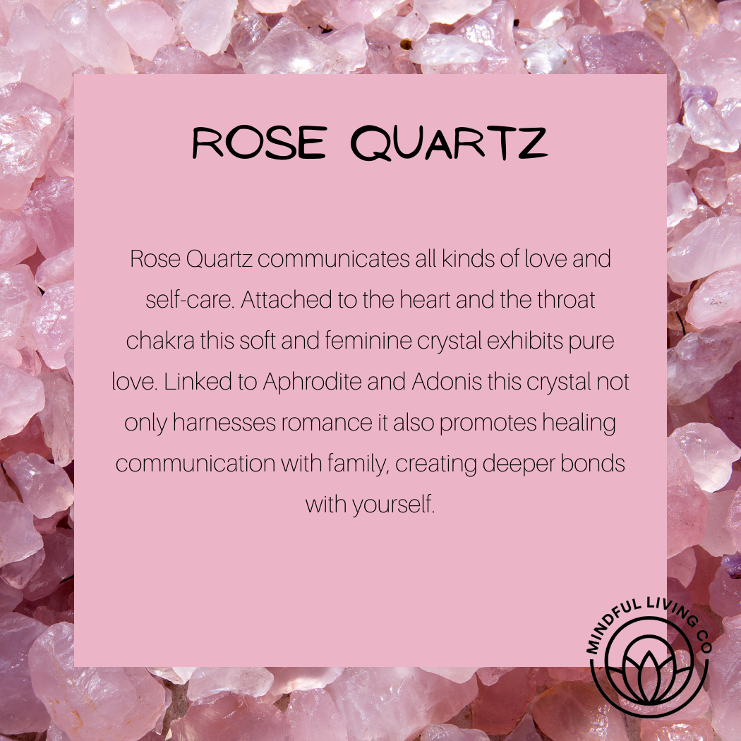 Rose Quartz Elixir Capsule bottle filled with  Crystal chips