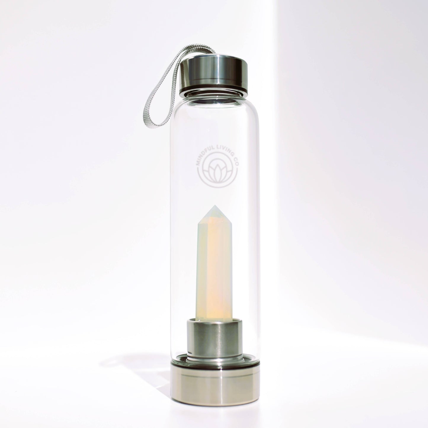 Crystal Clear Wand Water Bottle  - Opalite