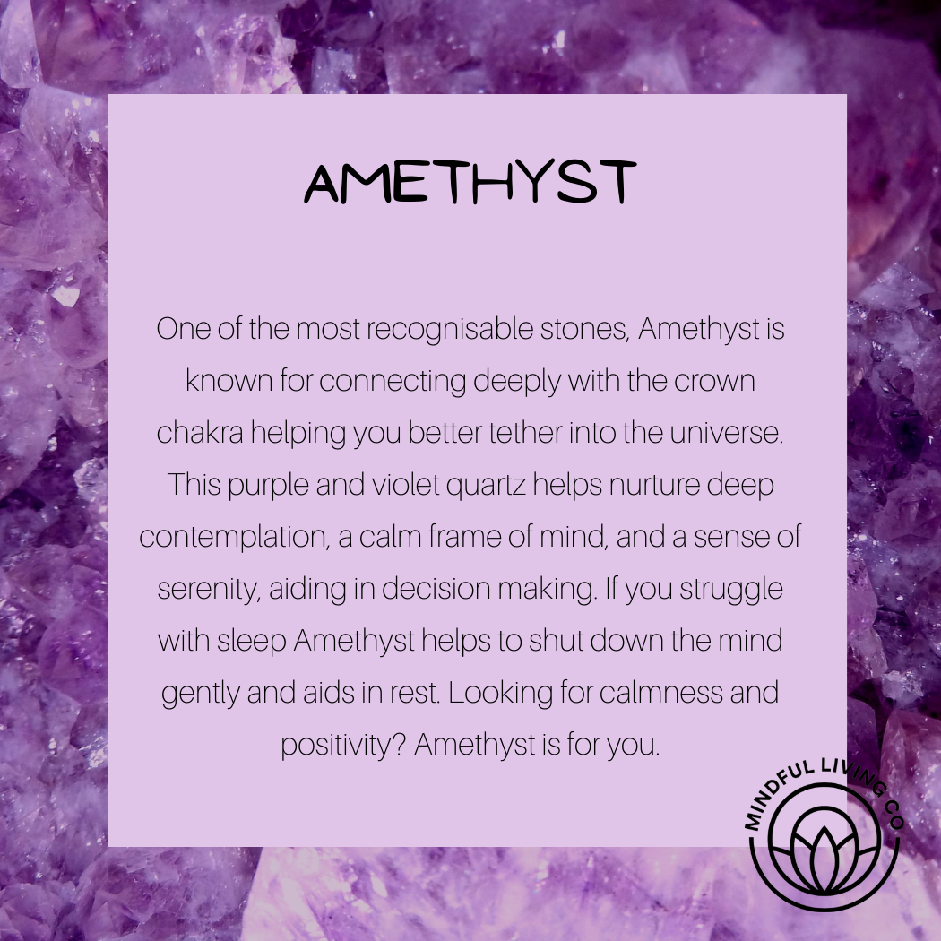 Amethyst  Elixir Capsule bottle filled with Crystal chips