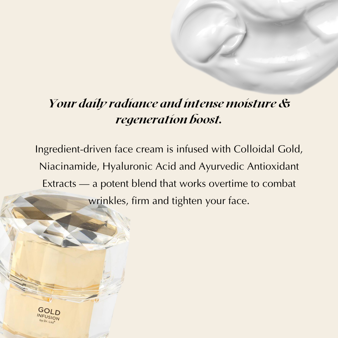 Firming and Brightening Face Cream with Colloidal Gold