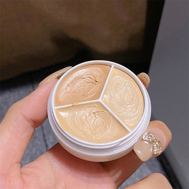 3-Color Concealer Palette Cream