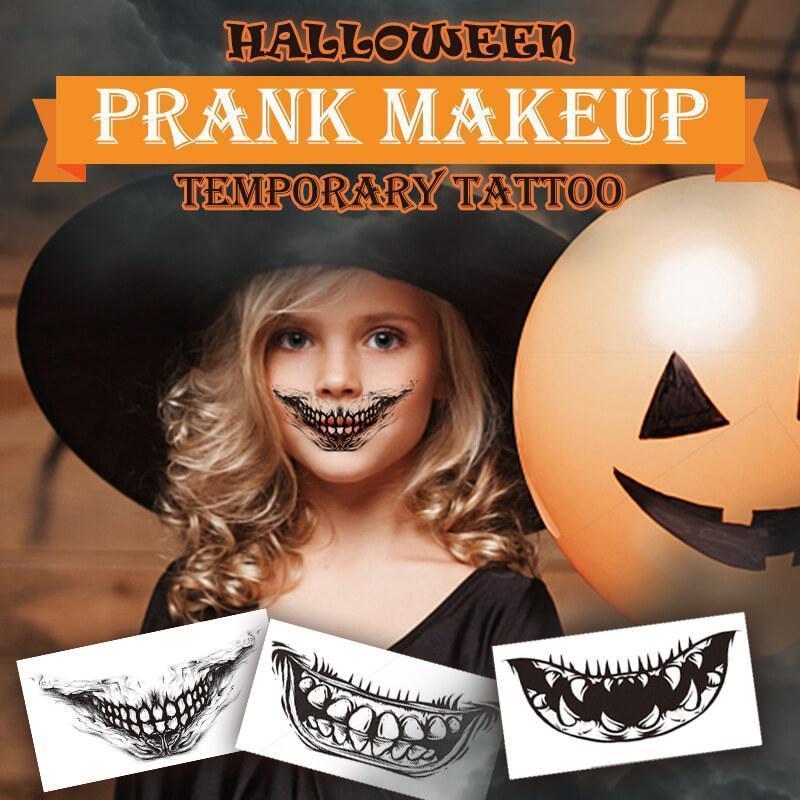 Pegatina de maquillaje para tatuajes de Halloween