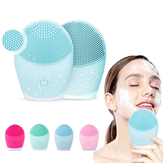 Cepillo limpiador facial resistente al agua